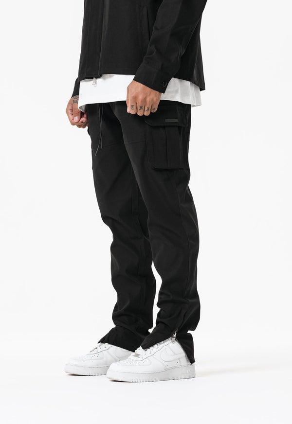 Technical Cargo Pant - Black - Sans Pareil Clothing