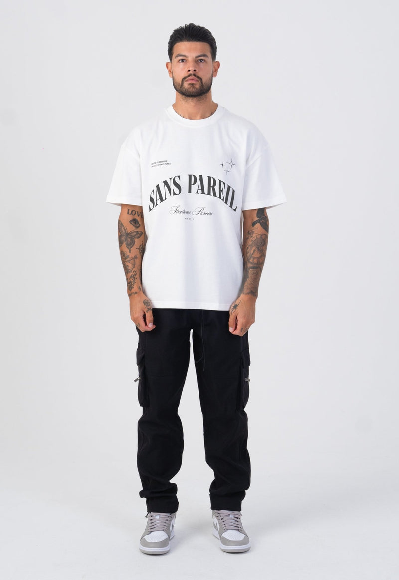 Club Graphic T-shirt - Off White - Sans Pareil Clothing