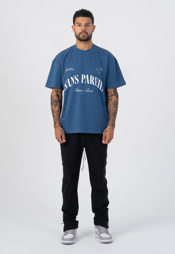 Club Graphic T-shirt - Royal Blue - Sans Pareil Clothing