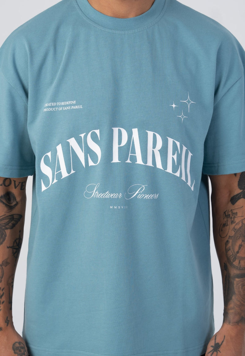 Club Graphic T-shirt - Teal - Sans Pareil Clothing