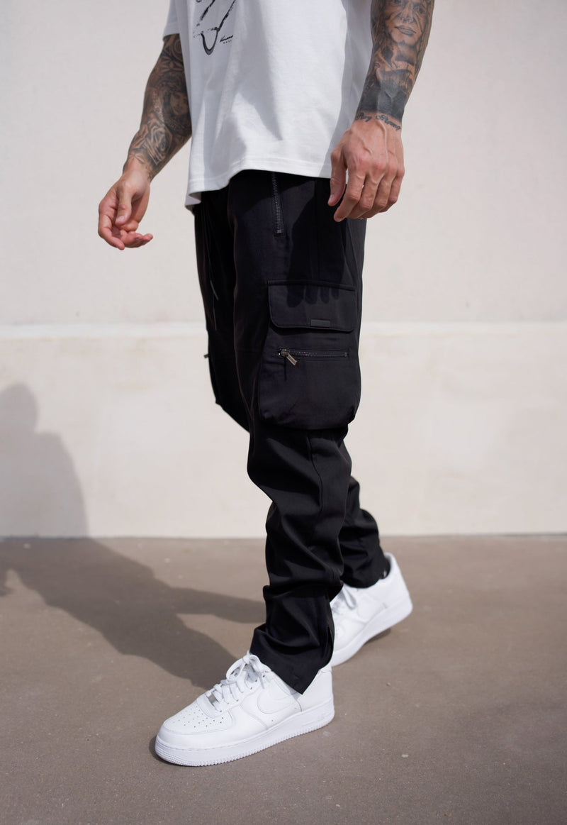 Polo Ralph Lauren Black Slim-Fit Stretch Twill Cargo Pants