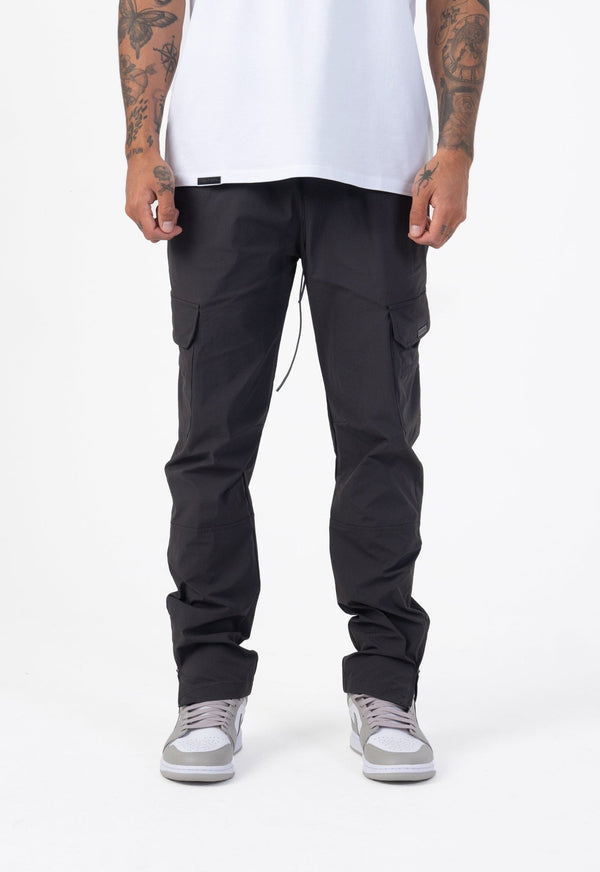 Nylon Cargo Pant V2 - Navy Grey - Sans Pareil Clothing