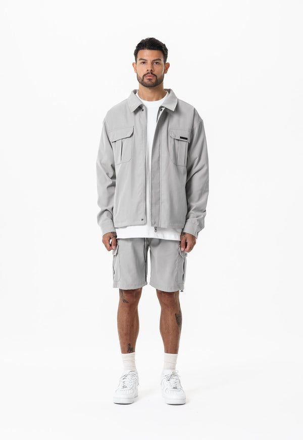 Technical Cargo Short - Grey - Sans Pareil Clothing
