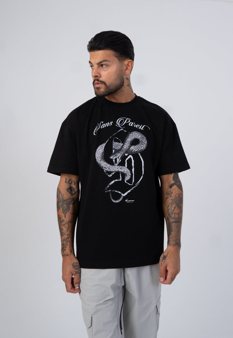 Venomous Graphic T-shirt - Black - Sans Pareil Clothing