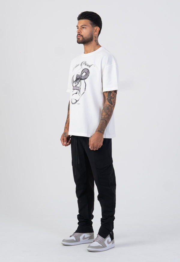 Venomous Graphic T-shirt - Off White - Sans Pareil Clothing