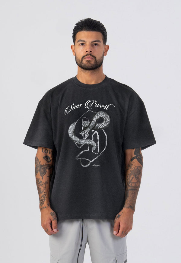 Venomous Graphic T-shirt - Washed - Sans Pareil Clothing